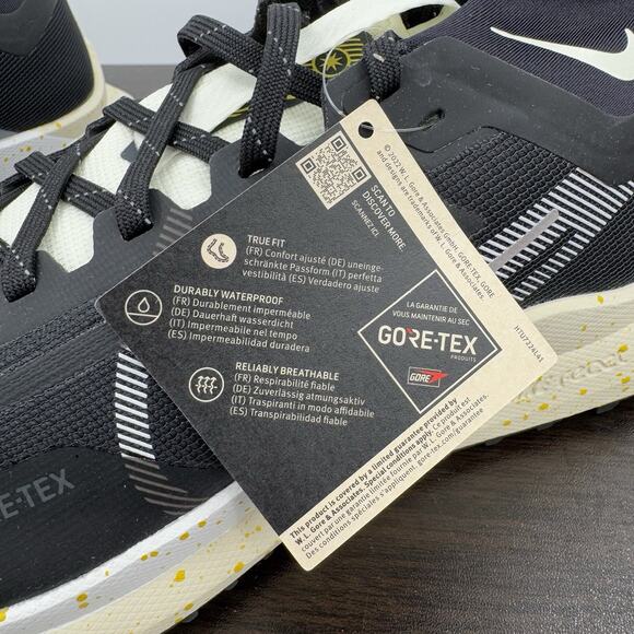 Nike Pegasus Trail 4 GORE-TEX Waterproof Trail Running Shoe Mens 7.5 Black Vivid main image 4